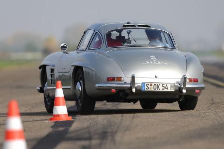 Mercedes 300 SL, Heckansicht