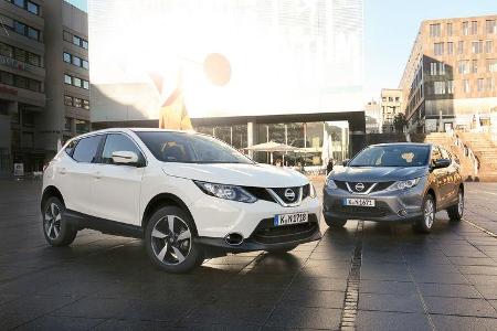 Nissan Qashqai, Modellvarianten