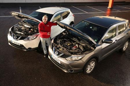 Nissan Qashqai, Motorenvarianten