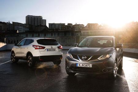 Nissan Qashqai, Modellvarianten