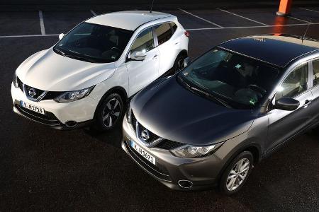 Nissan Qashqai, Frontansicht