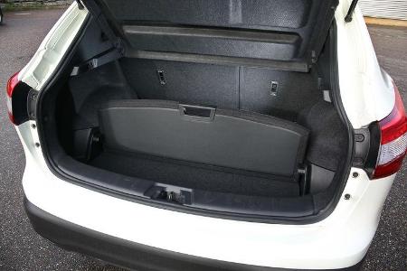 Nissan Qashqai, Kofferraum