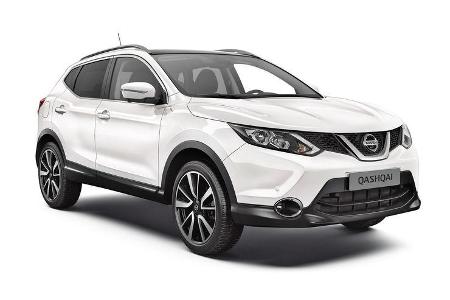 Nissan Qashqai, Farbvariation
