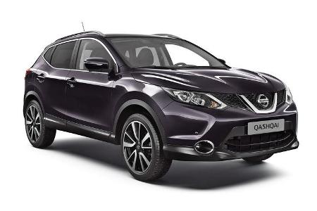 Nissan Qashqai, Farbvariation