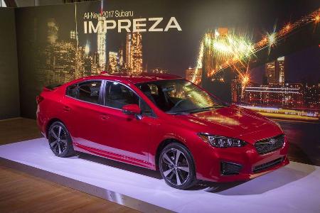 Subaru Impreza Teaser New York 2016