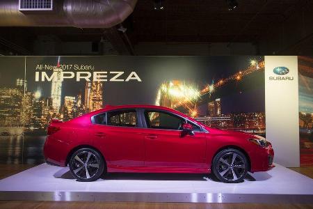 Subaru Impreza Teaser New York 2016