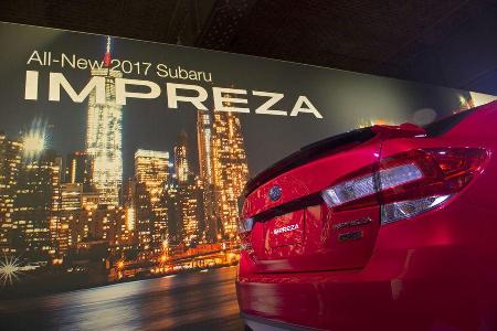 Subaru Impreza Teaser New York 2016
