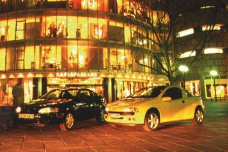 Doppeltest Opel Tigra 1.4i gegen Toyota Paseo Doppeltest Opel Tigra 1.4i gegen Toyota Paseo