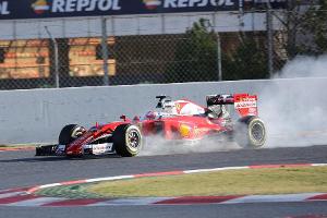 Kimi Rikknen - Ferrari - Formel 1-Test - Barcelona - 3. Mrz 2016