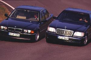 Doppeltest BMW 740i gegen Mercedes S 420
