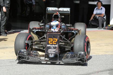 Jenson Button - McLaren - Formel 1-Test - Barcelona - 4. Mrz 2016