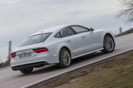 Audi A7 Sportback 3.0 TFSI Quattro, Heckansicht