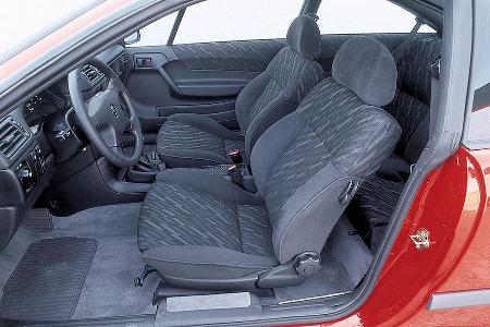 Opel Calibra, Fahrersitz