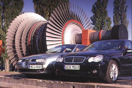 Doppeltest Mercedes C 220 CDI gegen Alfa Romeo 156 2.4 JTD Doppeltest Mercedes C 220 CDI gegen Alfa Romeo 156 2.4 JTD