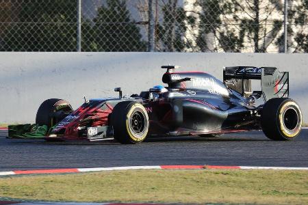 Fernando Alonso - McLaren - Barcelona - F1-Test - FloViz - 2016