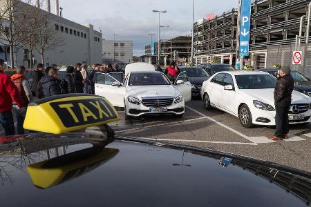 Mercedes E-Klasse, Taxi, Stuttgart, Vorstellung