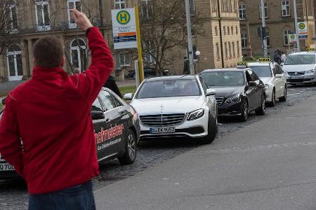 Mercedes E-Klasse, Taxi, Stuttgart, Vorstellung
