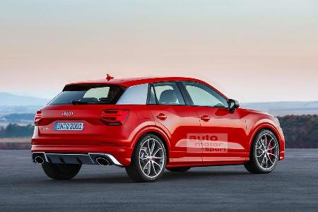 Audi RS Q2 Retusche