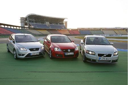 Volvo setzt die stärkste Version des neuen C30 auf etablierte Typen wie Ford Focus ST und VW Golf GTI an.