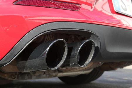 Porsche 911 Carerra GTS, Endrohre
