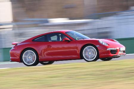 Porsche 911 Carrera S, Seitenansicht