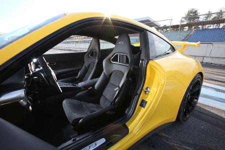 Porsche 911 GT3, Fahrersitz