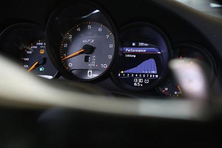 Porsche 911 GT3, Runbdinstrumente