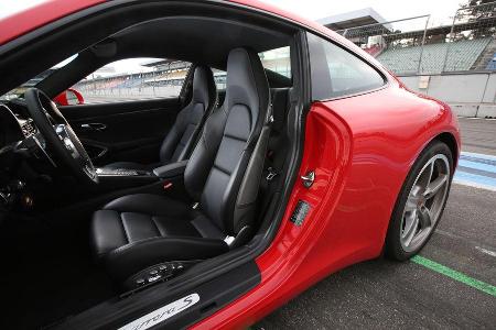 Porsche 911 Carrera S, Fahrersitz