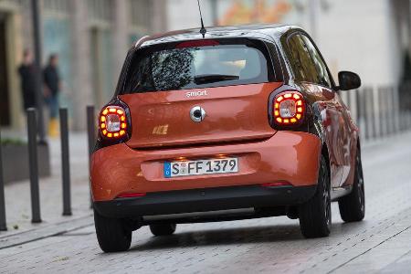 Smart Forfour 0.9, Heckansicht