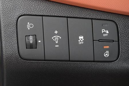 Hyundai i10 1.2, Bedienelemente