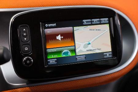 Smart Forfour 0.9, Display, Navi