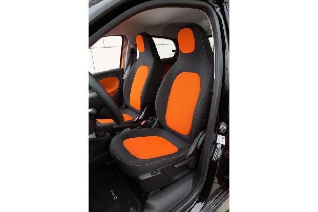 Smart Forfour 0.9, Fahrersitz