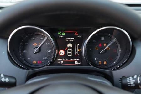 Jaguar XE 20d, Rundinstrumente