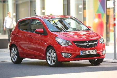 Opel Karl 1.0, Frontansicht