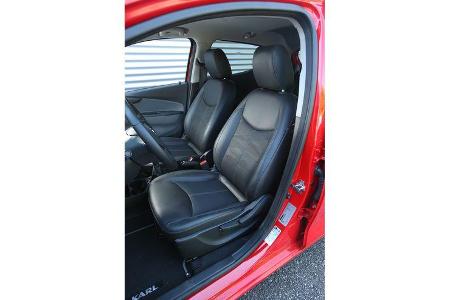 Opel Karl 1.0, Fahrersitz