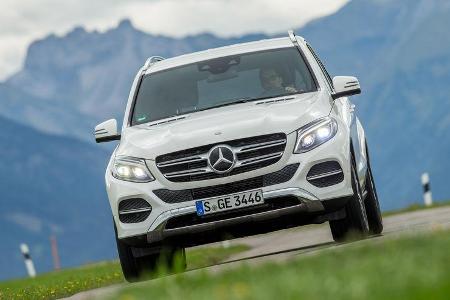 Mercedes GLE 350 d, Frontansicht