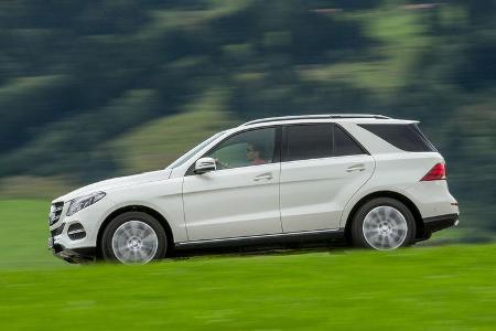 Mercedes GLE 350 d, Seitenansicht