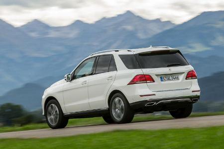 Mercedes GLE 350 d, Heckansicht