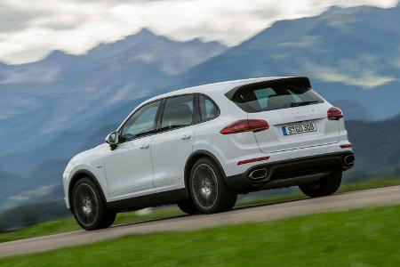 Porsche Cayenne Diesel, Heckansicht