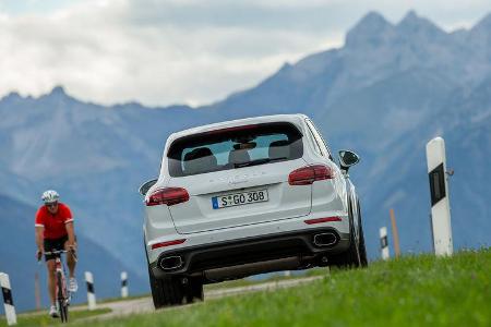 Porsche Cayenne Diesel, Heckansicht