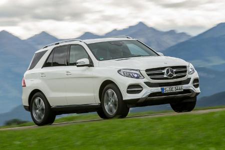 Mercedes GLE 350 d, Frontansicht