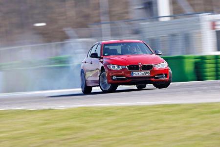 BMW 335i Sport Line, Front, Driften