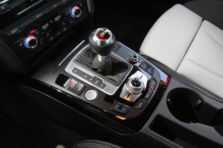 Audi S4 3.0 TFSI, Schaltknauf, Schalthebel