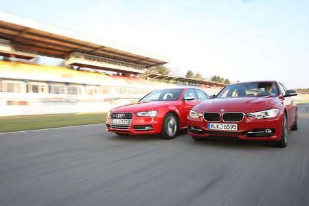 Audi S4, BMW 335i Sport Line