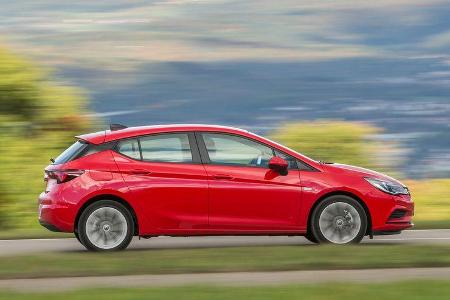 Opel Astra 1.6 CDTI, Seitenansicht