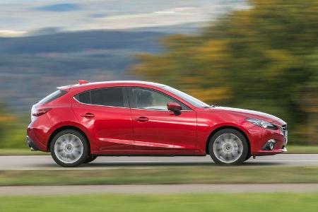 Mazda 3 Skyactiv-D 150, Seitenansicht