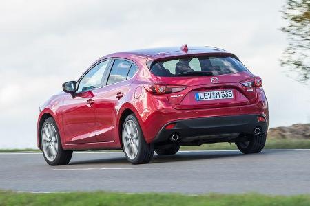 Mazda 3 Skyactiv-D 150, Heckansicht