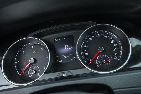 VW Golf 2.0 TDI, Rundinstrumente