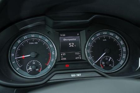 Skoda Octavia 2.0 TDI DSG, Rundinstrumente