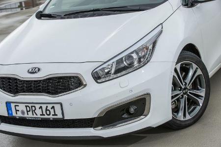 Kia Cee´d 1.6 CRDi, Frontscheinwerfer